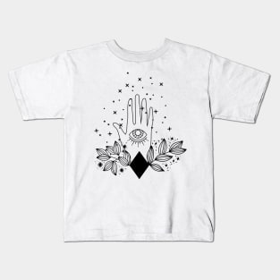 Celestial Magic Hands Kids T-Shirt